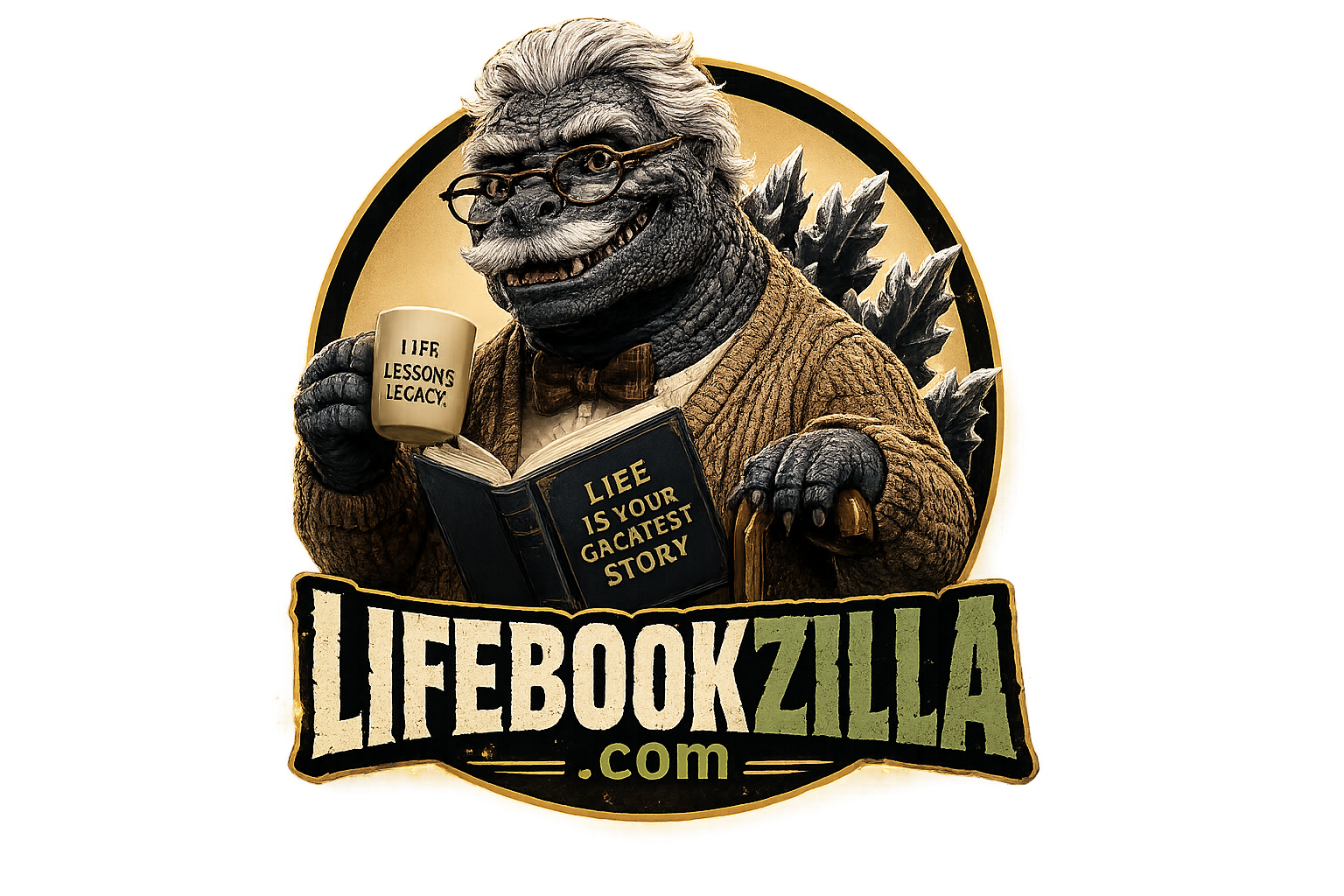 LifeBookzilla Logo